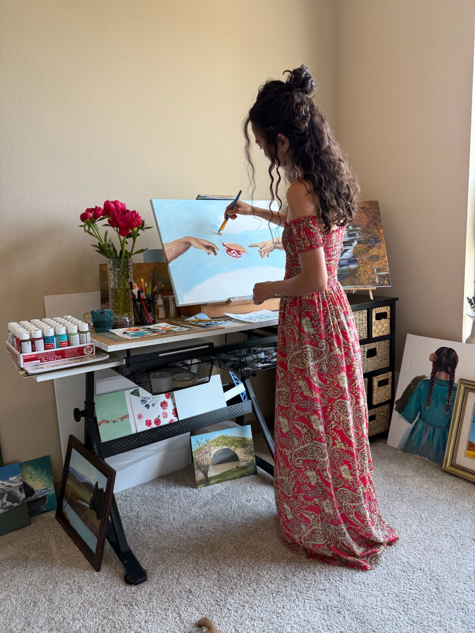 Selected painting by Zarina Hendrix